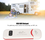 Zunate usb wlan hotspot, 4g lte usb v&otilde;rguadapter, juhtmevaba wlan hotspot ruuter, modemipulk, 300 mbps, avatav tasku hotspot, jagamine kuni 10 wifi