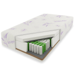 Madrats Magic Cocos Lavender, 140x200x25cm, H4, H3