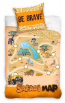 Puuvillane allapanu 160x200 Safari loomad