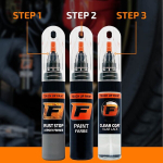 HONDA G73M-5 - OPAL GREEN Komplekt: Kriimustuste parandmaise v&auml;rv + Krunt (roostekaitse) + Poleerimisaine 15 ml