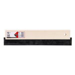 Raclette de carreleur - GENERIQUE - Caoutchouc - Long. 35 cm - Remplissage lait de chaux - Joints