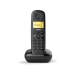 Gigaset A270 Juhtmevaba telefon koos helistaja ID-ga DECT\GAP must