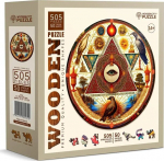 Puidust pusle, Universumi silm, 500, woodencity, HE 0181-XL