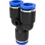 Destilleerimisaparaat Y-t&uuml;&uuml;pi pistik&uuml;hendus, 10 mm