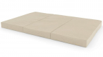 Kokkupandav pehme matt Sanro, 150x100x10 cm, liivakarva, 3 osa, -