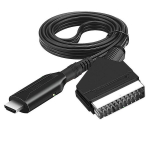 Nutiteler ja tarvik Scart to Hdmi-&uuml;hilduv konverter Plug and Play Audio tarvikud v&otilde;imsa &uuml;hilduvusega jaoks