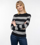 Maglia naiste kampsun 822391 02, must/hall