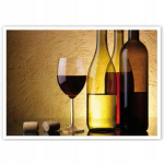 Paberist lauamatt &ouml;ko "Wine" 31x43cm 500 tk., Popieriniai stalo kilimėliai eko "Vynas" 31x43cm 500 vnt.