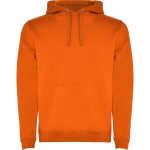 Oranž kapuutsiga dressipluus Urban