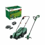Akutoitel muruniiduki ja trimmeri komplekt Bosch EasyMower EasyGrassCut 18V 06008B9D02, 18V, akuga
