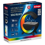 Activejet dekoratiivlamp - AJE-SOLO RGB Must - AJE-SOLO Muusikavalgus LED RGB