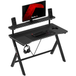 M&auml;ngulaud Huzaro Hero 1.9 Black 120&times;60 cm, lisariiul ja kaablite haldamine