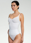 &Otilde;mblusteta kerge korrigeerimisega topp CAMI SHAPEWEAR Giulia, v&auml;rv white