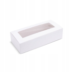 Makroonikarp k&uuml;psisepakend koos sisendiga 20x9x4.5cm 100tk., Makaronų dėžutės sausainių pakuotė su įdėklu 20x9x4,5 cm 100 vnt.