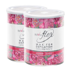 Vaha depilatsiooniks Italwax TIN LIPO WAX FLEX Raspberry, 800g x2