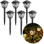 P&auml;ikesepatareiga aialamp, 44 cm, 6 tk