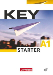 Key: Key Starter Kursbuch: Europ&auml;ischer Referenzrahmen: A1, Key: Key Starter Kursbuch: Europ&auml;ischer Referenzrahmen: A1