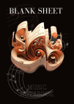 Blank Music Manuscript Notebook for Musicians and Composers: 120 Pages of Large 8.5x11 Staff Paper for Writing Sheet Music and Composing Songs, Blank Music Manuscript Notebook for Musicians and Composers: 120 Pages of Large 8.5x11 Staff Paper for Wri ...