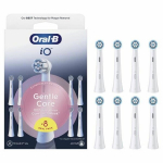 Brauni ekstra harjastega hambahari Oral-B iO Gentle Care 8 tk, valge