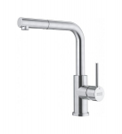 Valamu segisti v&auml;ljat&otilde;mmatava voolikuga Franke Smart Glenda 115.0706.986, h&otilde;bedane v&auml;rv