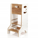 Montessori torn lastele, valge - pruun