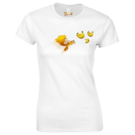 Laste T-s&auml;rk Jump Benji Bananas, valge