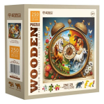 Puidust puslel, Kell hobused, woodencity, HE 0308-L, Wooden puzzles