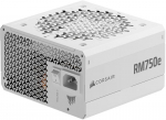 Corsair RMe seeria RM750e 750W 80 PLUS Gold modulaarne ATX 3.1 PCIe 5.1 toiteplokk, valge