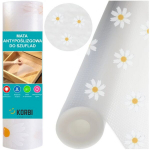 Kaitsev libisemisvastane matt riidekapi sahtlitele 300X60 Daisies