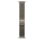 Apple watch 49mm Natural Titanium Milanese Loop - Large - MGHQ4ZM/A