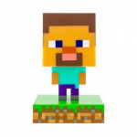 Paladone laste laualamp Minecraft Steve Icon Light PP6594MCFV4, erinevates v&auml;rvides