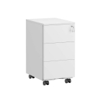 Mobiilne failikapp, 39x45x55 cm, matt must