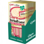 INABA CAT Churu Hairball Chicken, karvapallivastane maius kanaga 48x14g (672g)
