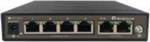 LevelOne FEP-0631 Fast Ethernet POE Toega L&uuml;liti, 6-Port, Must