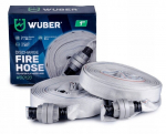 Tulekustutusvoolik pumbale Wuber FAST-FIX &uuml;hendustega, 1", 20 m, valge