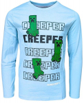 Minecraft Creeper pikkade varrukatega t-s&auml;rk
