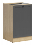 K&ouml;&ouml;gikapp Black Red White Junona Line, 47x40x82,5 cm, hall