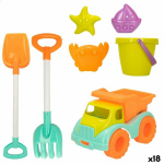 NC Rannas m&auml;nguasjade komplekt Colorbaby 7 t&uuml;kki kamion (18 &uuml;ksust)