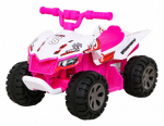 Laste akuga ATV Ramiz The Fastest, roosa