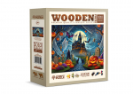 Puidust puslel, Halloweeni loss, woodencity, NB 0812-XL, Wooden puzzles