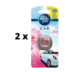 &Otilde;huv&auml;rskendaja autodele Ambi Pur Car Flowers & Spring, 2 ml x 2 tk