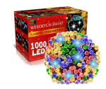 j&otilde;ululamp 1000 LED J&otilde;ulude Garland LED 1000, 65 meetrit erinevat v&auml;rvi