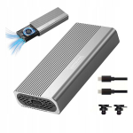 Professionaalne SSD-kapp M.2 NVMe PCIe USB 4.0 40 GB/sek Zenwire M280U4C