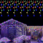 Happy people andy 200LED mitmev&auml;rvilised j&auml;&auml;purikad, veekindlad, 8 meetrit, flash