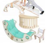 MONTESSORI KOMPLEKT 5in1 SKYLINE