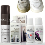 Komplekt valgetele nahast tossudele (talla ja nahkpinna taastamine + puhastus + hooldus + kaitse), Coccine&reg;