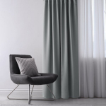 Restilo kardin Blackout Silver, 200x270 cm