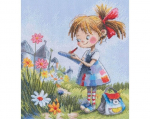 Ristpistes tikkimiskomplekt, RTO, 21,5x23,5 cm, M1074