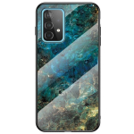 &bdquo;Marble&ldquo; K&otilde;va silikoon (TPU) kaaned - sinine (Galaxy A52 / A52s)