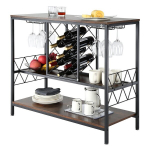 Baarikapp Vevor, 100x40x85,5 cm, pruun